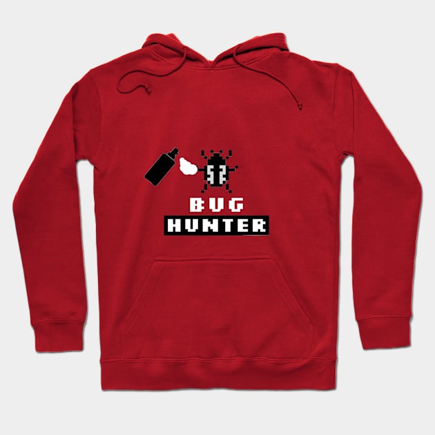 Programmer Bug hunter design Hoodie by Boztik-Designs